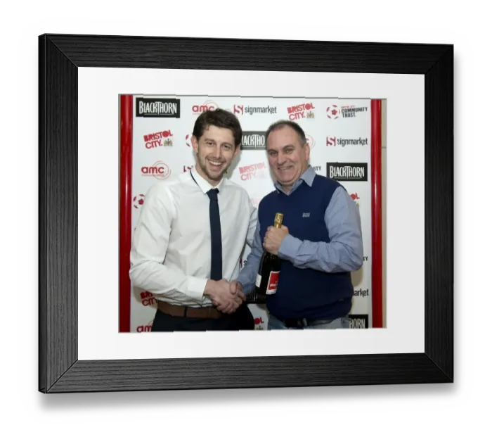 Framed Print : Sky Bet League One Rivalry: Bristol City vs Swindon Town Clash at Ashton Gate (March 15, 2014)