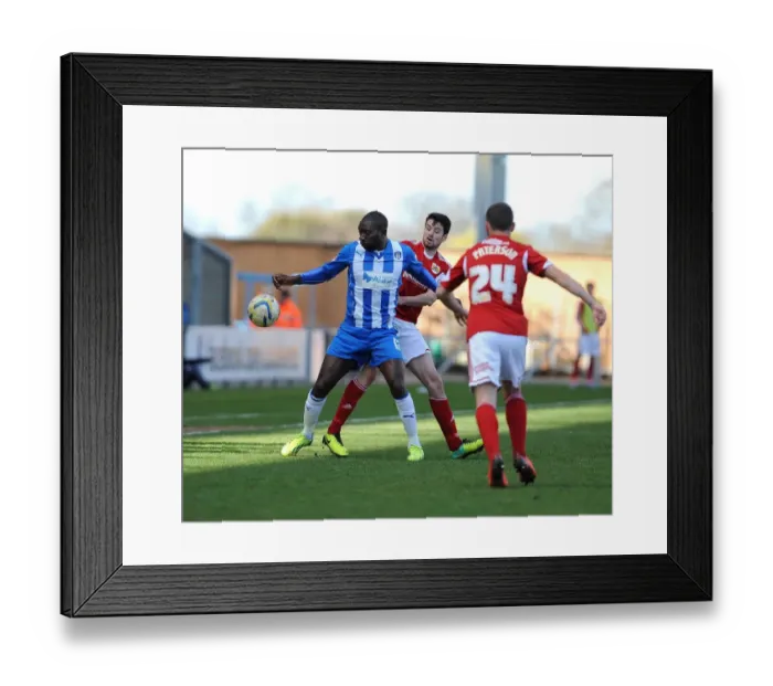 Framed Print : Clash on the Pitch: Ibehre vs. Moloney Framed Print : Clash on the Pitch: Ibehre vs. Moloney