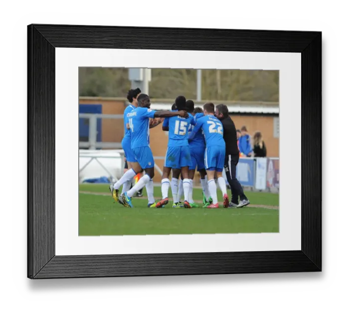 Framed Print : Freddie Sears Goal Celebration: Colchester United vs. Bristol City, 2014 Framed Print : Freddie Sears Goal Celebration: Colchester United vs. Bristol City, 2014