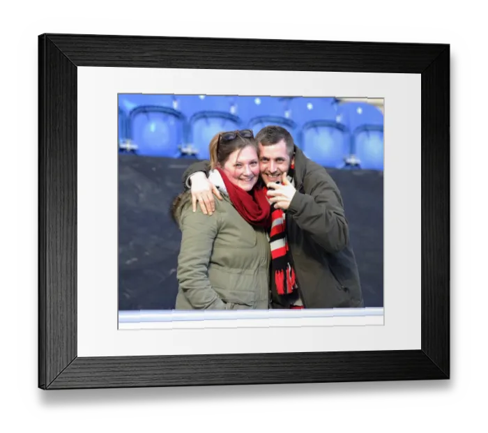 Framed Print : Bristol City Fans in Full Swing: Colchester United vs. Bristol City, Sky Bet League One (22 / 03 / 2014)