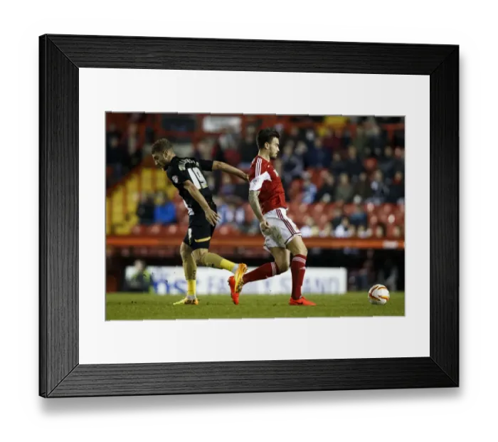 Framed Print : Marlon Pack Beats Ben Williamson: A Pivotal Moment in Bristol City's Victory over Port Vale (25 / 03 / 2014) Framed Print : Marlon Pack Beats Ben Williamson: A Pivotal Moment in Bristol City's Victory over Port Vale (25 / 03 / 2014)