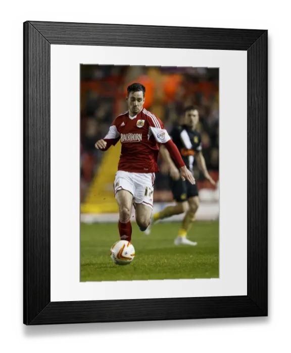 Framed Print : Bristol City Defender Greg Cunningham in Action during Bristol City vs Port Vale, Sky Bet League One, 2014 Framed Print : Bristol City Defender Greg Cunningham in Action during Bristol City vs Port Vale, Sky Bet League One, 2014