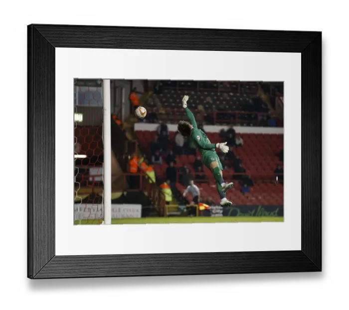 Framed Print : Bristol City's Jay Emmanuel-Thomas Scores Free Kick Past Port Vale's Sam Johnson in Sky Bet League One Match Framed Print : Bristol City's Jay Emmanuel-Thomas Scores Free Kick Past Port Vale's Sam Johnson in Sky Bet League One Match