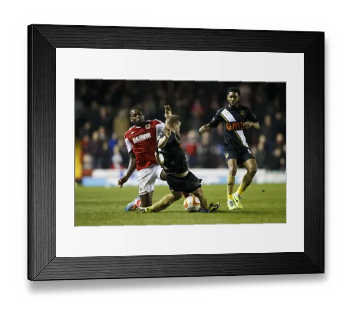 Framed Print : Bristol City vs Port Vale: Red Card for Carl Dickinson after Foul on Jay Emmanuel-Thomas (Sky Bet League One) Framed Print : Bristol City vs Port Vale: Red Card for Carl Dickinson after Foul on Jay Emmanuel-Thomas (Sky Bet League One)