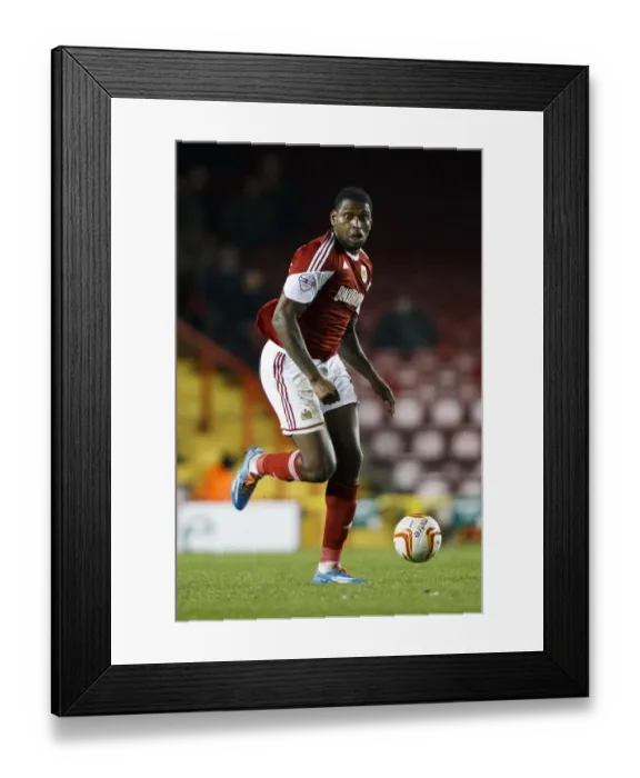 Framed Print : Jay Emmanuel-Thomas in Action: Bristol City vs Port Vale, Sky Bet League One, 2014 Framed Print : Jay Emmanuel-Thomas in Action: Bristol City vs Port Vale, Sky Bet League One, 2014