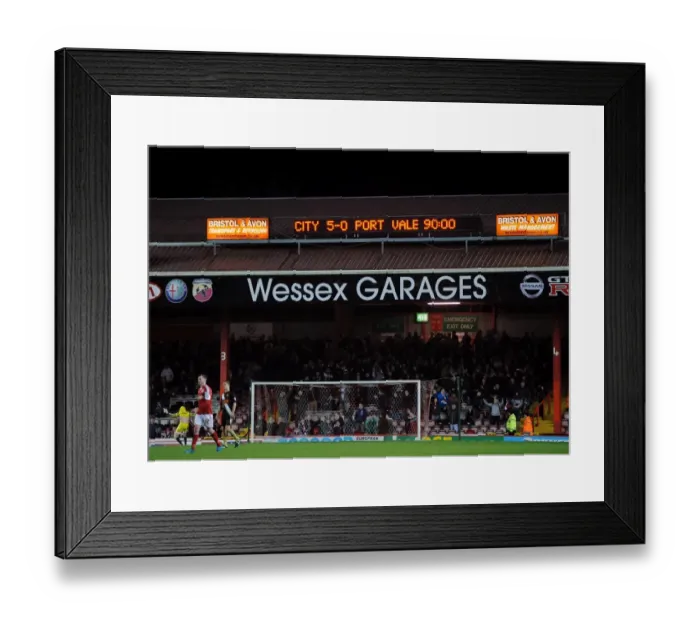 Framed Print : Bristol City's Dominant Display: 5-0 Win Against Swindon Town Framed Print : Bristol City's Dominant Display: 5-0 Win Against Swindon Town