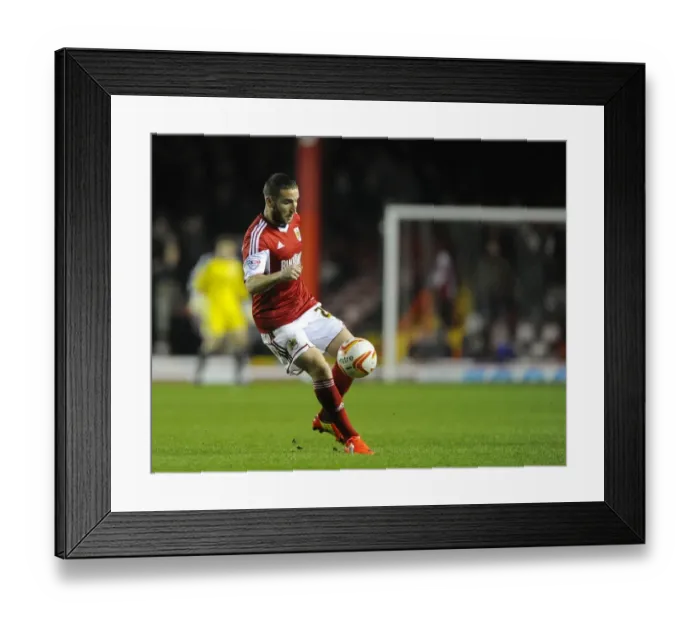 Framed Print : Bristol City's Martin Paterson Scores in Sky Bet League One: Thrilling Moment at Ashton Gate (2014) Framed Print : Bristol City's Martin Paterson Scores in Sky Bet League One: Thrilling Moment at Ashton Gate (2014)