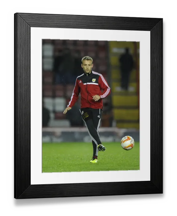 Framed Print : Bristol City's Liam Kelly in Action during Sky Bet League One Match Framed Print : Bristol City's Liam Kelly in Action during Sky Bet League One Match