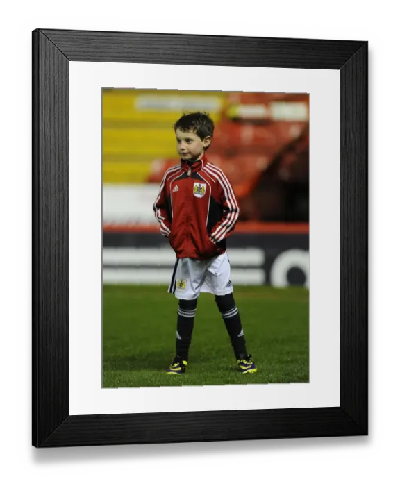Framed Print : Rivalry Reignites: Bristol City vs Swindon Town Football Showdown at Ashton Gate