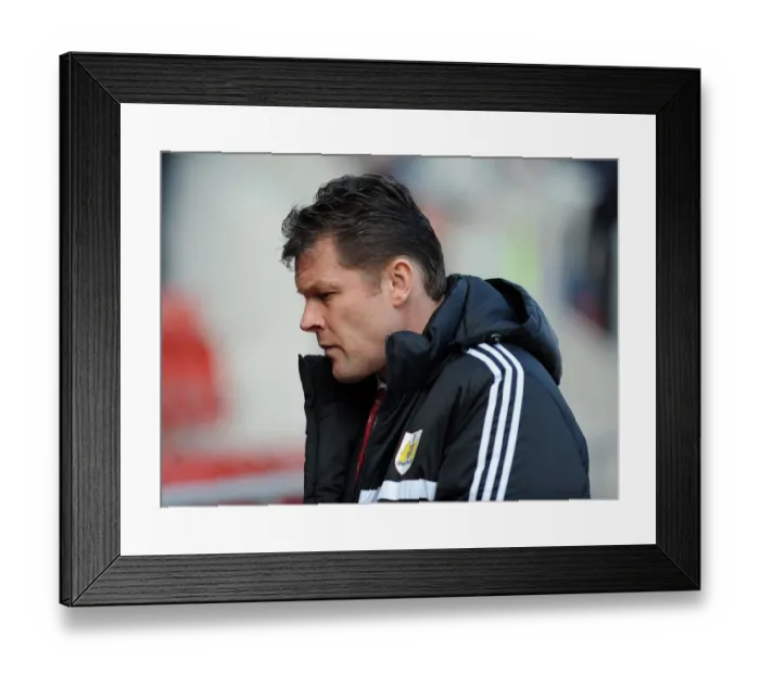 Framed Print : Steve Cotterill Leads Bristol City in Sky Bet League One Clash at Rotherham United Framed Print : Steve Cotterill Leads Bristol City in Sky Bet League One Clash at Rotherham United