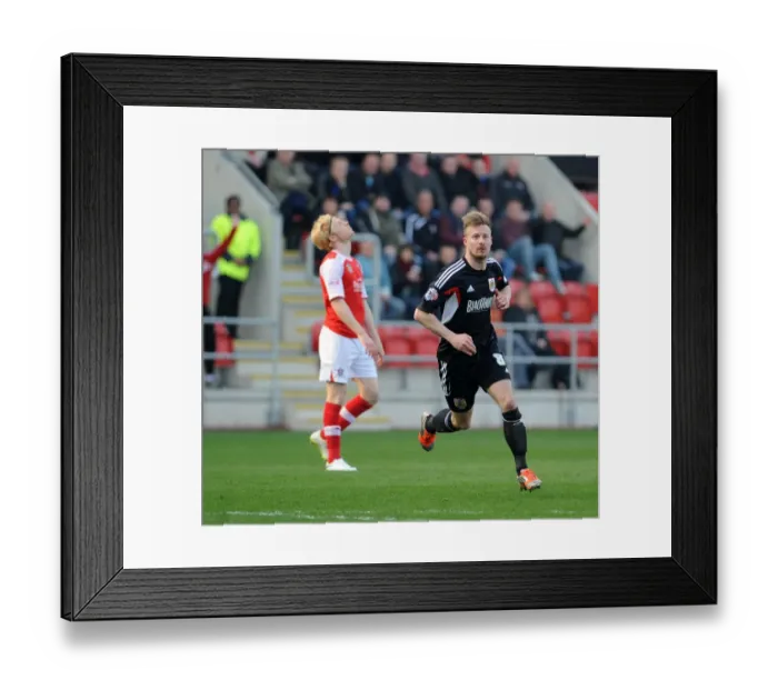 Framed Print : Wade Elliott's Thrilling Goal Celebration: A Moment to Remember in Rotherham United vs. Bristol City (March 29, 2014) Framed Print : Wade Elliott's Thrilling Goal Celebration: A Moment to Remember in Rotherham United vs. Bristol City (March 29, 2014)