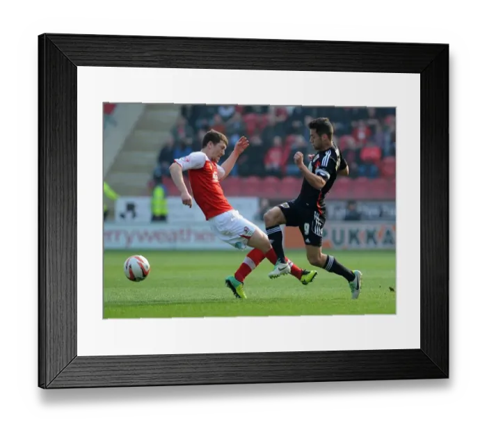 Framed Print : Bristol City's Sam Baldock Fights for Possession Against Rotherham United - Sky Bet League One, 2014 Framed Print : Bristol City's Sam Baldock Fights for Possession Against Rotherham United - Sky Bet League One, 2014