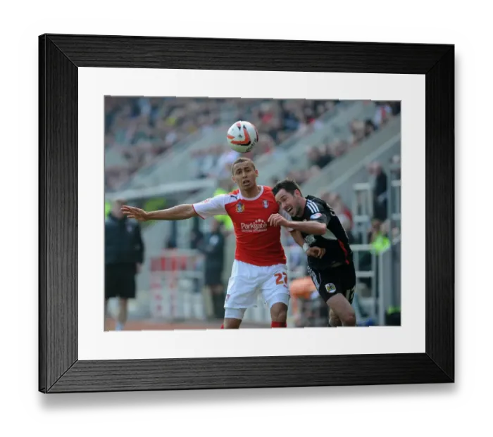 Framed Print : Clash of Talents: Cunningham vs Tavernier, Rotherham United vs Bristol City, Sky Bet League One