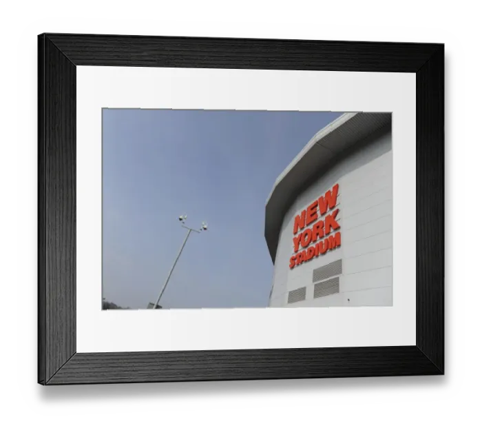 Framed Print : Battle in Sky Bet League One: Rotherham United vs. Bristol City at New York Stadium (2014) Framed Print : Battle in Sky Bet League One: Rotherham United vs. Bristol City at New York Stadium (2014)