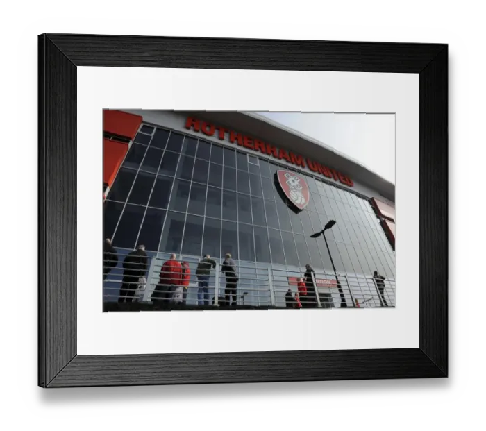 Framed Print : Rotherham United vs. Bristol City Rivalry: A Football Battle at New York Stadium (March 2014) Framed Print : Rotherham United vs. Bristol City Rivalry: A Football Battle at New York Stadium (March 2014)