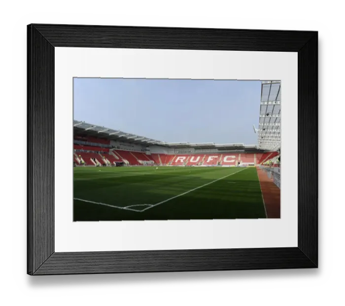 Framed Print : Rivalry on the Pitch: Bristol City vs. Rotherham United at New York Stadium (March 2014) Framed Print : Rivalry on the Pitch: Bristol City vs. Rotherham United at New York Stadium (March 2014)