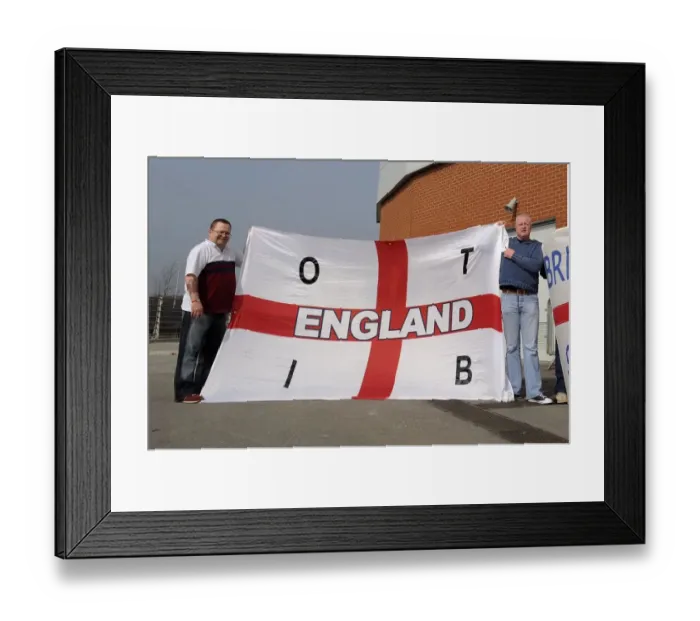 Framed Print : Bristol City Fans Cheering Loudly at Rotherham United's New York Stadium (Sky Bet League One)
