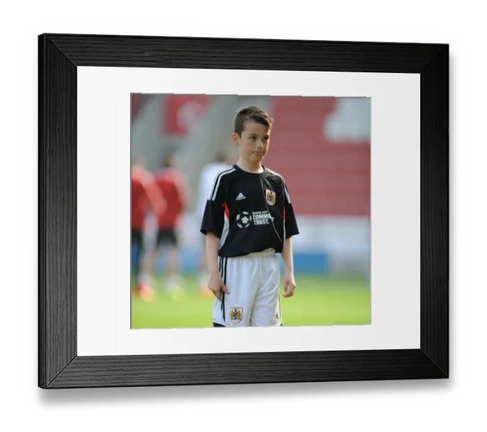 Framed Print : Bristol City vs Rotherham United: A Football Rivalry at New York Stadium (2014)