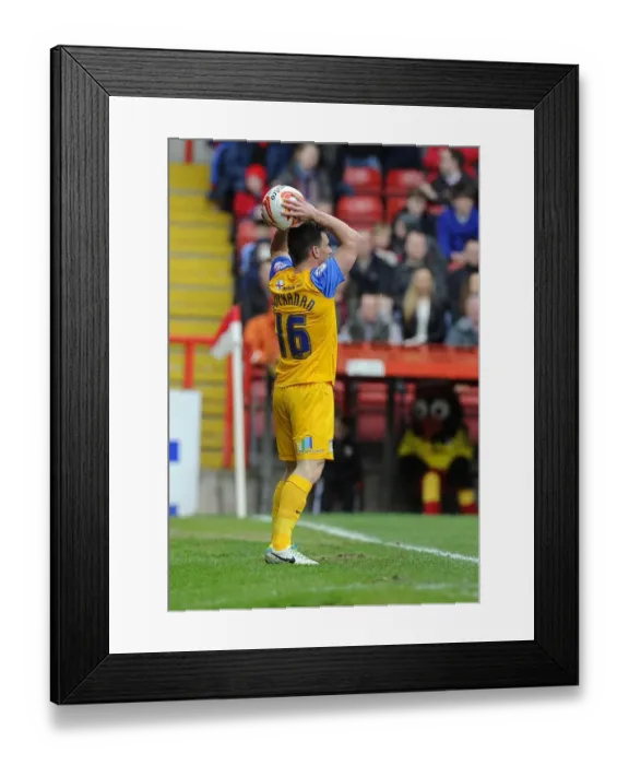 Framed Print : Buchanan Under Investigation: Bristol City vs Preston North End, Sky Bet League One (Photo: Joe Meredith / JMP)