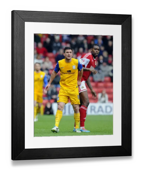 Framed Print : Allegations of Match Fixing: Emmanuel-Thomas and Buchanan Under Investigation - Bristol City vs Preston North End Framed Print : Allegations of Match Fixing: Emmanuel-Thomas and Buchanan Under Investigation - Bristol City vs Preston North End