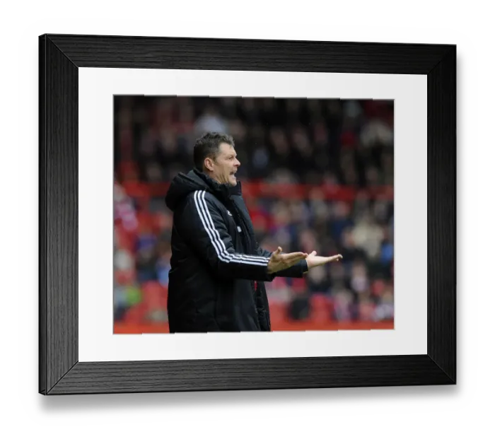 Framed Print : Steve Cotterill Guides Bristol City in Sky Bet League One Battle Against Preston North End (April 2014) Framed Print : Steve Cotterill Guides Bristol City in Sky Bet League One Battle Against Preston North End (April 2014)