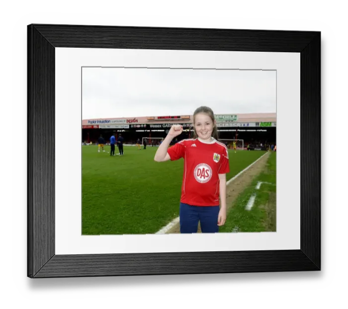 Framed Print : Bristol City vs Preston North End Rivalry: A Football Clash at Ashton Gate - April 2014