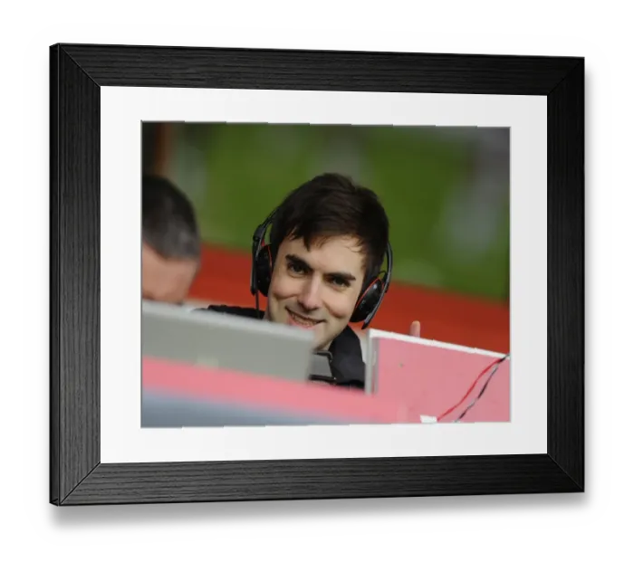 Framed Print : Brendon Mitchell's Exciting Moment at Walsall vs. Bristol City Football Match, April 12, 2014