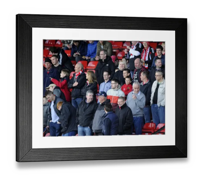 Framed Print : The Exciting Clash: Walsall vs. Bristol City, April 12, 2014
