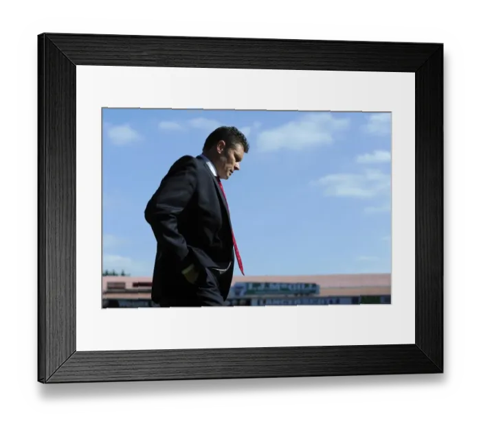 Framed Print : Steve Cotterill in Action: Leading Bristol City Against Notts County at Ashton Gate, 2014 (Football Manager) Framed Print : Steve Cotterill in Action: Leading Bristol City Against Notts County at Ashton Gate, 2014 (Football Manager)