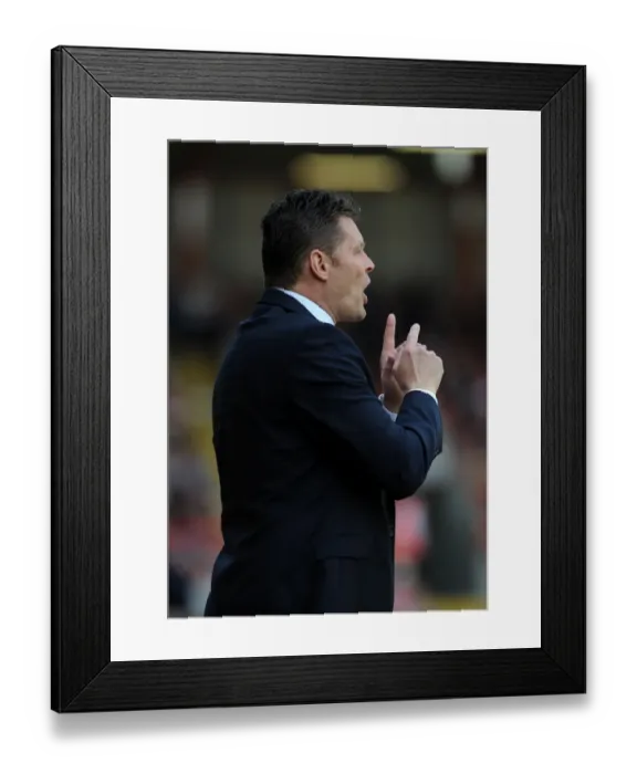 Framed Print : Steve Cotterill in Action: Leading Bristol City Against Notts County at Ashton Gate, 2014 (Football Manager) Framed Print : Steve Cotterill in Action: Leading Bristol City Against Notts County at Ashton Gate, 2014 (Football Manager)