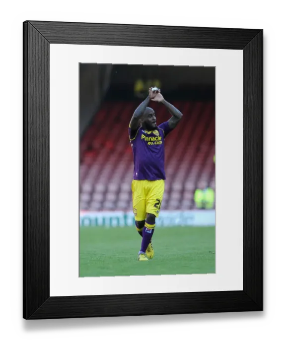 Framed Print : Bristol City vs Notts County: Jamal Campbell-Ryce Returns to Ashton Gate Framed Print : Bristol City vs Notts County: Jamal Campbell-Ryce Returns to Ashton Gate