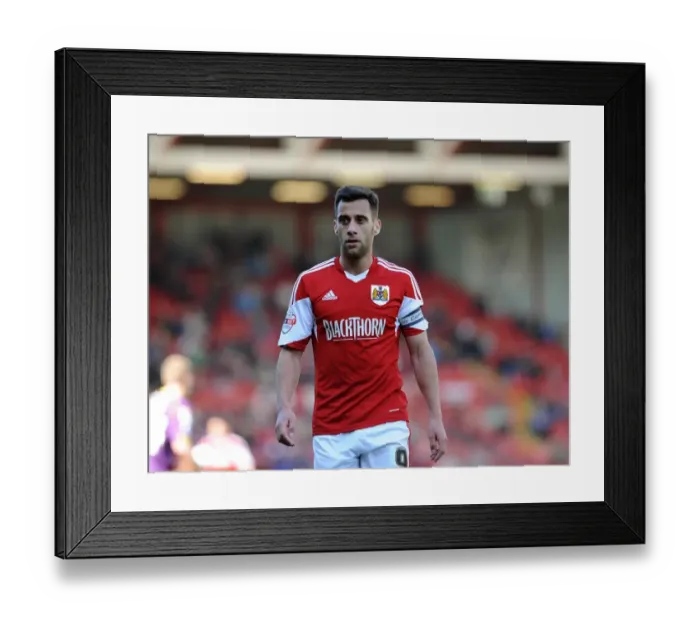 Framed Print : Sam Baldock in Action: Bristol City vs. Notts County, Sky Bet League One, 2014 Framed Print : Sam Baldock in Action: Bristol City vs. Notts County, Sky Bet League One, 2014