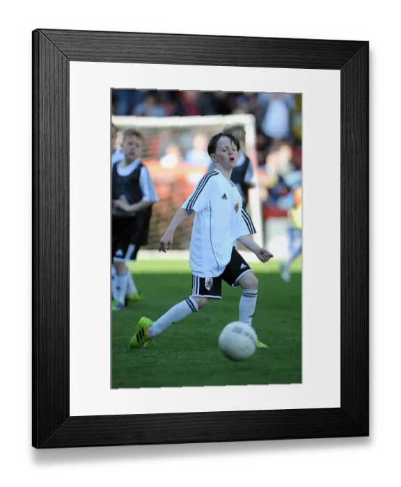 Framed Print : Rising Stars: Under 8s Face-Off at Ashton Gate - Bristol City vs. Notts County Framed Print : Rising Stars: Under 8s Face-Off at Ashton Gate - Bristol City vs. Notts County