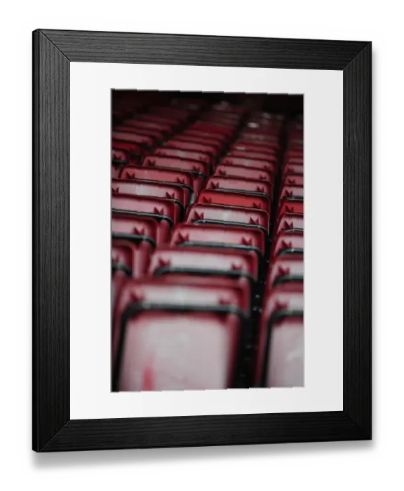 Framed Print : Sea of Seats: Bristol City vs Notts County at Ashton Gate, 2014 Framed Print : Sea of Seats: Bristol City vs Notts County at Ashton Gate, 2014