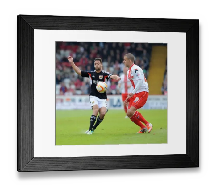 Framed Print : Stevenage v Bristol City 210414 Framed Print : Stevenage v Bristol City 210414