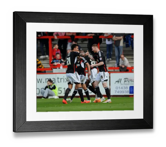 Framed Print : Bristol City Celebrates: Stephen Pearson's Goal vs. Stevenage (April 2014) Framed Print : Bristol City Celebrates: Stephen Pearson's Goal vs. Stevenage (April 2014)