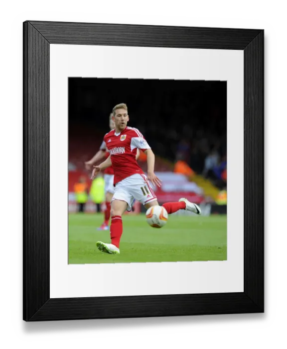 Framed Print : Bristol City v Crewe 260414