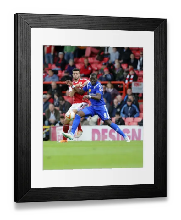Framed Print : Bristol City vs Crewe: Intense Battle Between Derrick Williams and Mathias Pogba Framed Print : Bristol City vs Crewe: Intense Battle Between Derrick Williams and Mathias Pogba