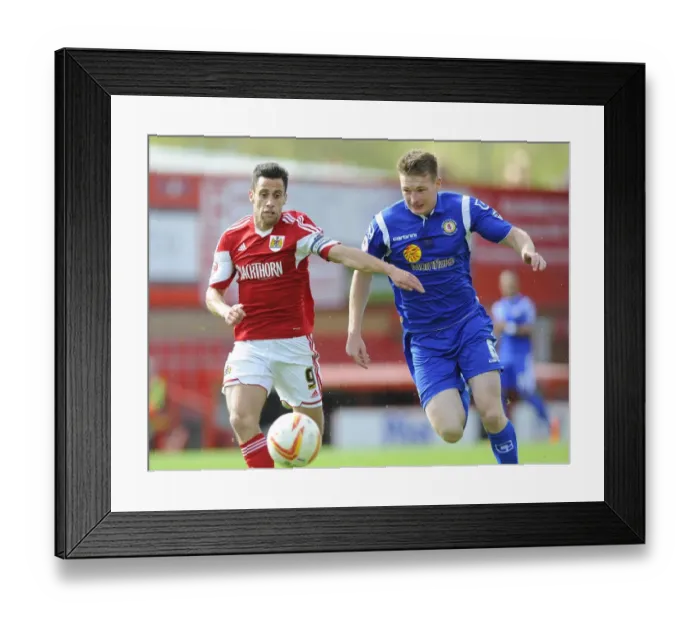 Framed Print : Battling for Supremacy: Sam Baldock vs. Adam Dugdale in the Heat of Bristol City vs. Crewe Rivalry Framed Print : Battling for Supremacy: Sam Baldock vs. Adam Dugdale in the Heat of Bristol City vs. Crewe Rivalry