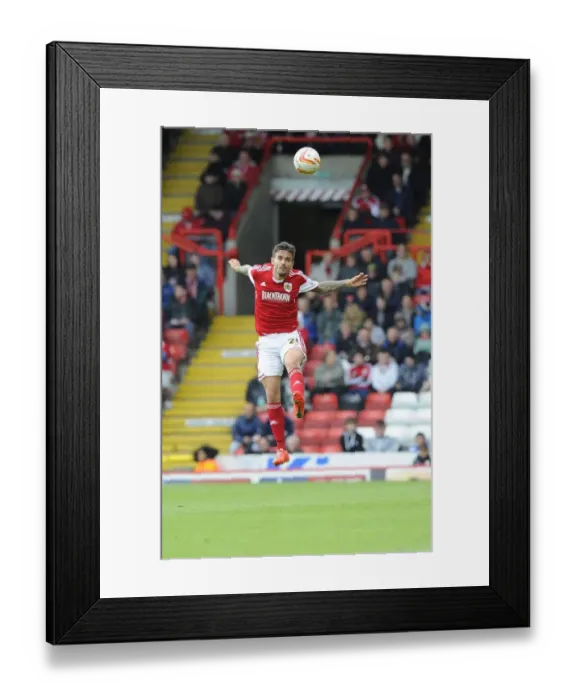 Framed Print : Marlon Pack in Action: Bristol City vs. Crewe, Sky Bet League One, 2014 Framed Print : Marlon Pack in Action: Bristol City vs. Crewe, Sky Bet League One, 2014