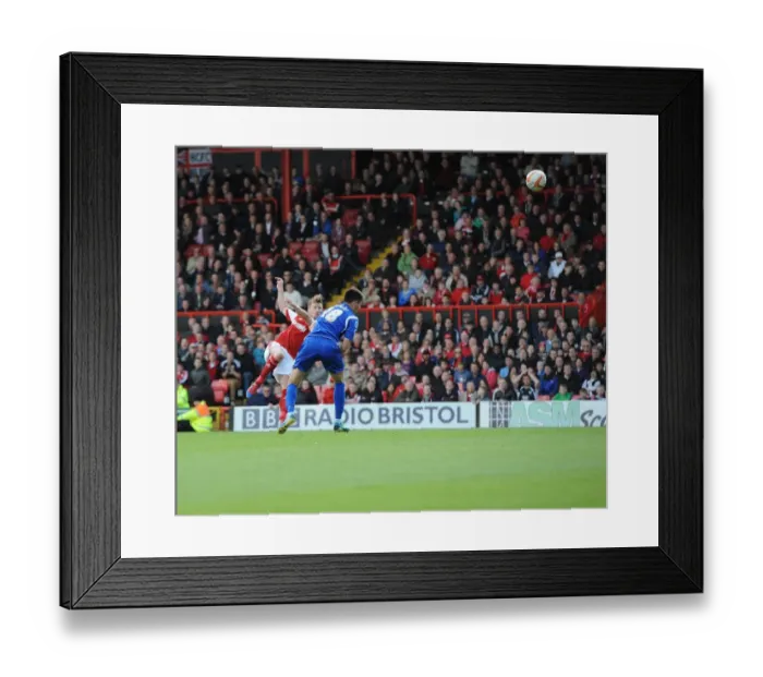 Framed Print : Wade Elliott's Determined Shot: Bristol City vs Crewe, Sky Bet League One, 2014 Framed Print : Wade Elliott's Determined Shot: Bristol City vs Crewe, Sky Bet League One, 2014