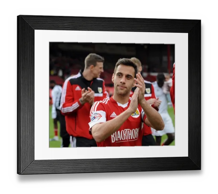 Framed Print : Bristol City's Sam Baldock in Action Against Crewe, Sky Bet League One, 2014