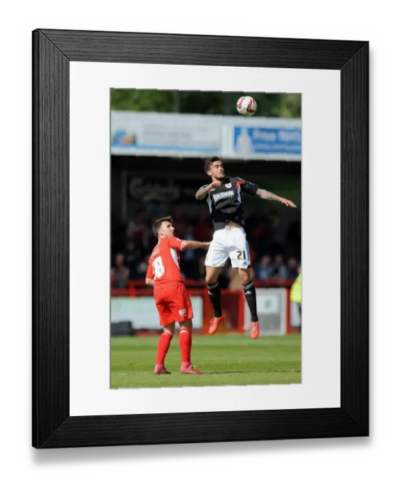 Framed Print : Marlon Pack Soaring for the Header: Bristol City's Moment at Crawley Town's Checkatrade Stadium, May 2014 Framed Print : Marlon Pack Soaring for the Header: Bristol City's Moment at Crawley Town's Checkatrade Stadium, May 2014