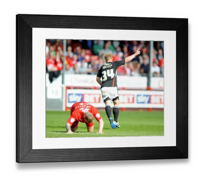 Framed Print : Bristol City's Dramatic Winning Goal by Simon Gillett (03 / 05 / 2014) Framed Print : Bristol City's Dramatic Winning Goal by Simon Gillett (03 / 05 / 2014)