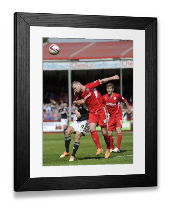 Framed Print : Bristol City's Sam Baldock vs Mark Connolly Clash at Crawley Town's Checkatrade Stadium, Sky Bet League One Framed Print : Bristol City's Sam Baldock vs Mark Connolly Clash at Crawley Town's Checkatrade Stadium, Sky Bet League One