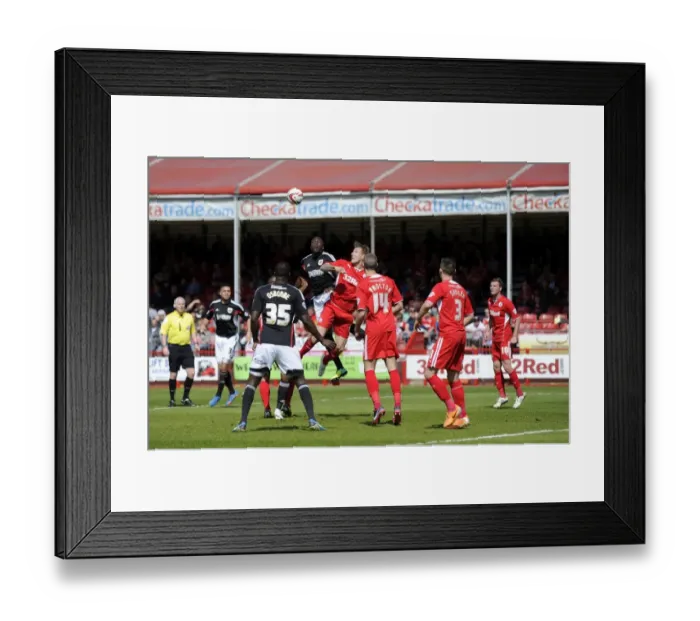 Framed Print : Bristol City's Nyron Nosworthy Leaps for a Header in Sky Bet League One Clash against Crawley Town Framed Print : Bristol City's Nyron Nosworthy Leaps for a Header in Sky Bet League One Clash against Crawley Town