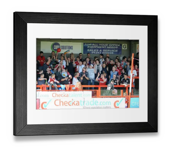 Framed Print : Bristol City Fans in Full Force at Checkatrade Stadium Framed Print : Bristol City Fans in Full Force at Checkatrade Stadium