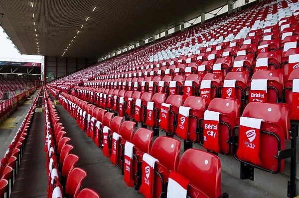 12, 000 Scarves Distributed: The Electric Atmosphere at Ashton Gate before Bristol City vs. West Ham United (FA Cup Fourth Round)