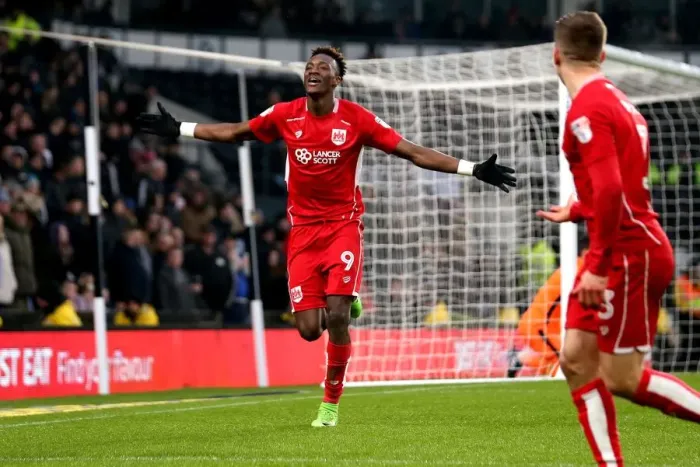 Framed Print : 3-0 for Abraham: Derby County vs. Bristol City, 2017 Framed Print : 3-0 for Abraham: Derby County vs. Bristol City, 2017