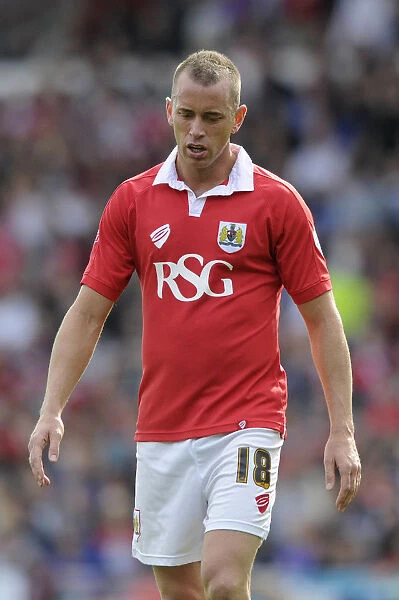 Aaron Wilbraham in Action: Bristol City vs Doncaster Rovers, September 13, 2014 - Sky Bet League One, Ashton Gate